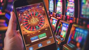 Jogador participa de mesa de bacará ao vivo no app da 2AMBET cassino.