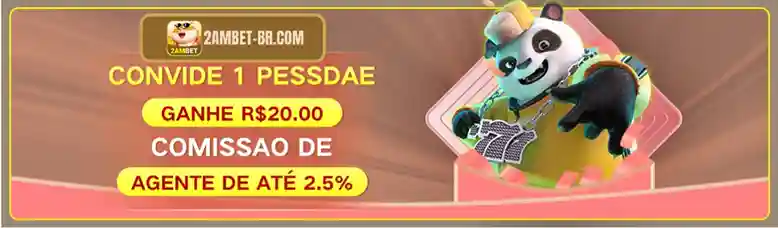 Convide amigos para o 2AMBET cassino e ganhe R$20 por cada novo jogador indicado.